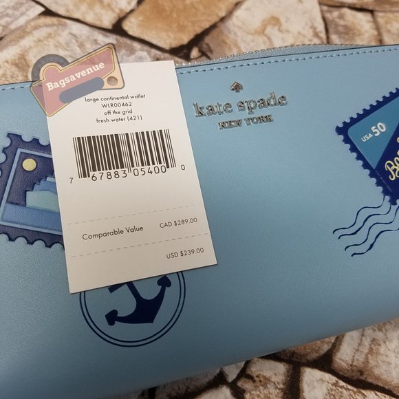 #bagsavenue FAST SHIPPING Large Continental Wallet Off The Grid Kate Spade - Picture 9 of 15
